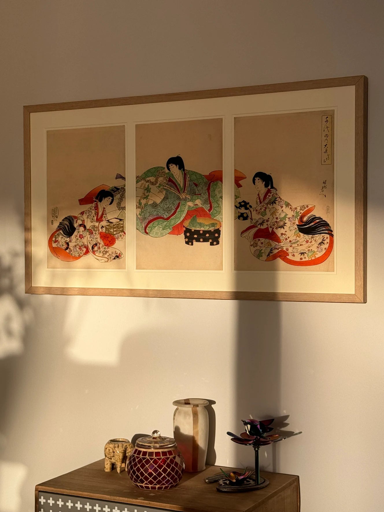 Limited edition print in black ash frame